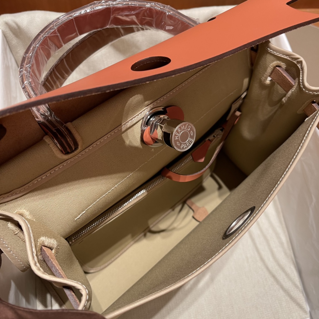 에르메스 에르백31 트렌치 퀴브르 은장